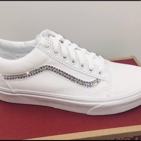 Swarovski embellished Old school Vans - Picture 3 of 4